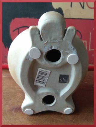 Figure di gatti grassi in ceramica, decorazioni portalibri