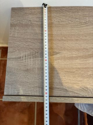 Mesitas de noche flotantes de madera