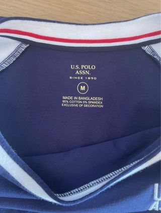 Vestido U.S. Polo Assn. azul Talla M