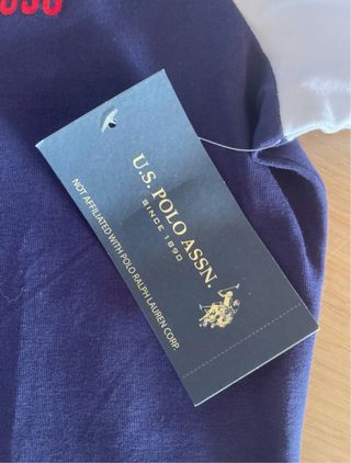 Vestido U.S. Polo Assn. azul Talla M