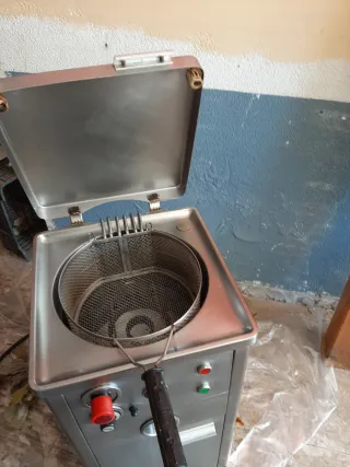 Freidora industrial acero inoxidable
