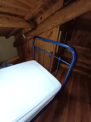 Cama Coraline Mini Home 90x190 Azul Cobalto