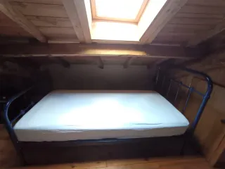 Cama Coraline Mini Home 90x190 Azul Cobalto