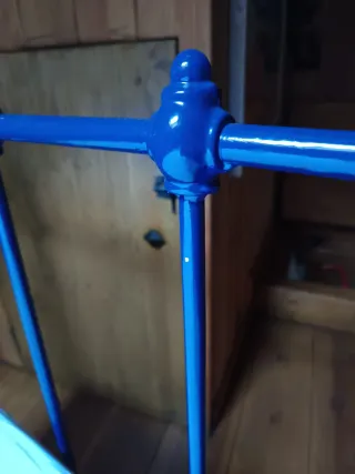 Cama Coraline Mini Home 90x190 Azul Cobalto