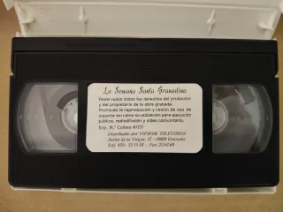 VHS La Semana Santa Granadina