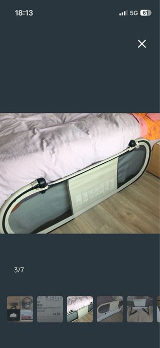 Barra protectora de cama Babyhome