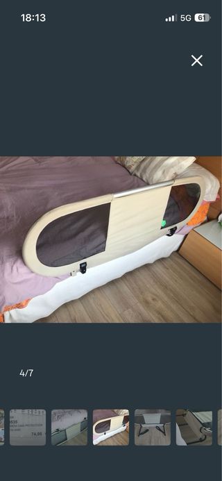 Barra protectora de cama Babyhome