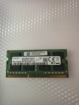 Samsung 8GB DDR3 PC3L 2 unidades