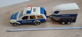 Coche Policía Playmobil con Accesorios