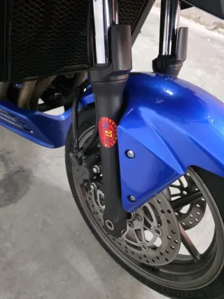 Kawasaki Z750S Azul/Gris