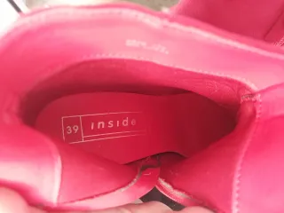 Botines rojos tacón 8cm