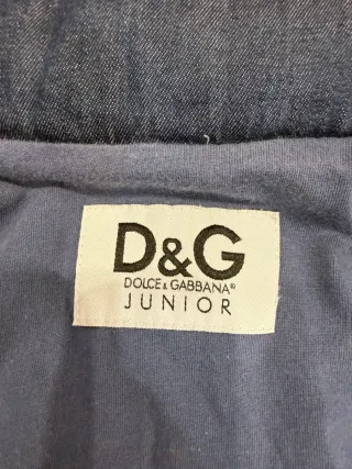 Giacca denim bimbo Dolce & Gabbana 9-10 anni