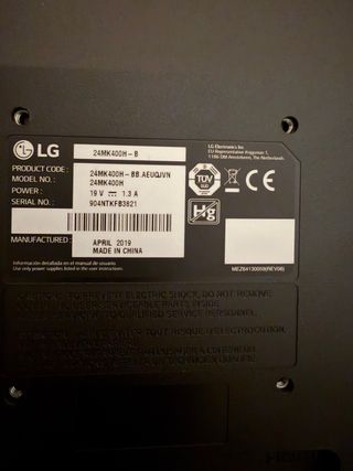 HP All in One 24 Ordenador Sobremesa con 2 monitor