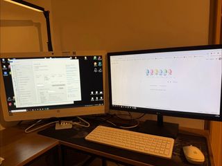 HP All in One 24 Ordenador Sobremesa con 2 monitor