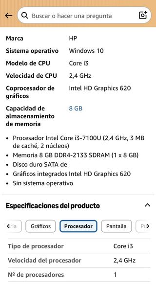 HP All in One 24 Ordenador Sobremesa con 2 monitor