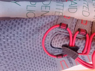 Zapatillas Saguaro Hombre Talla 46 Gris/Rojo