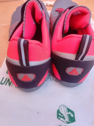 Zapatillas Saguaro Hombre Talla 46 Gris/Rojo