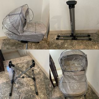 Carro Bebé Inglesina Gris silla y cuco