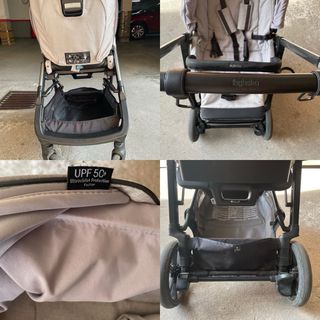 Carro Bebé Inglesina Gris silla y cuco