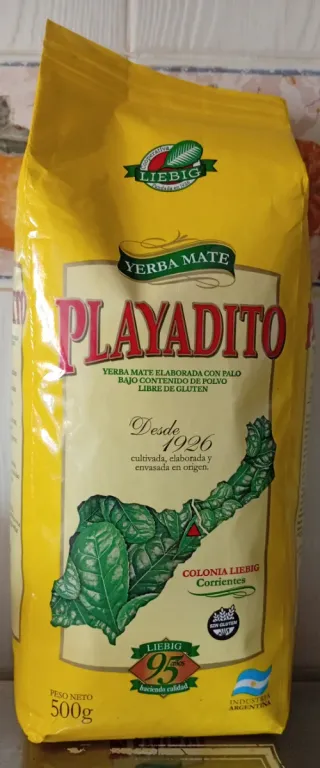 Mate con 2  bombillas y yerba.oferta!!!