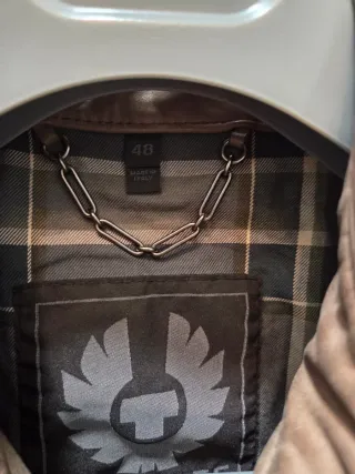 Chaqueta BELSTAFF S M 48 WEYBRIDGE piel cuero xwz