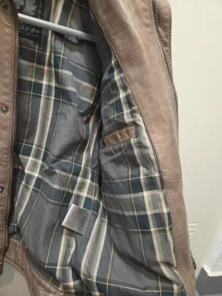 Chaqueta BELSTAFF S M 48 WEYBRIDGE piel cuero xwz