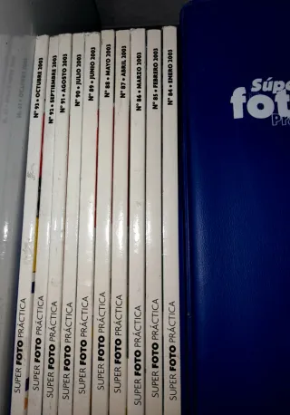 colección revistas SUPERFOTO cámaras analogicas
