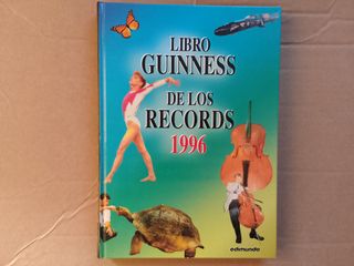 Libro nuevo Guinness de los Récords edición 1996