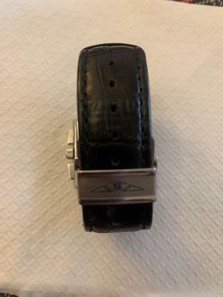 Reloj Sandoz Suizo Negro y Plateado