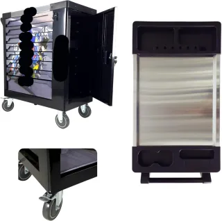 Carro de herramientas XXL con diseño de moto