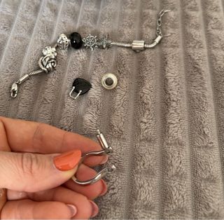 Conjunto pulsera y anillo estilo Pandora