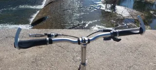 Bicicleta plegable 9 velocidades