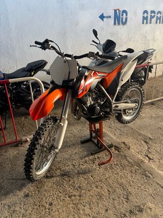 KTM 85cc Motocross Naranja/Blanco