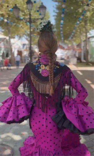 Traje Flamenca Gitana