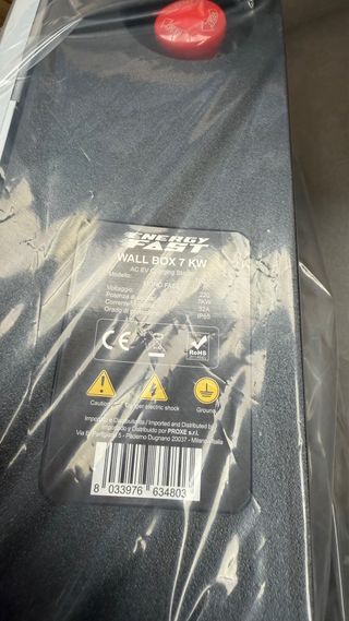 Wallbox Cargador Coche Eléctrico 7kW ENERGY FAST