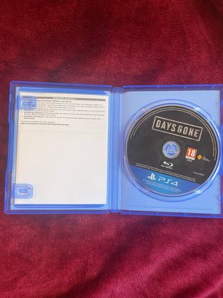 Days Gone PS4 (PlayStation 4) y funciona para ps5
