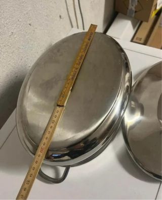 Pentola per pesce acciaio inox