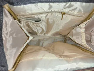 Mochila/bolso rosa maquillaje