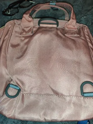 Mochila/bolso rosa maquillaje