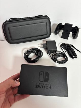 NINTENDO SWITCH V2 CON EXTRAS Y 128 GB
