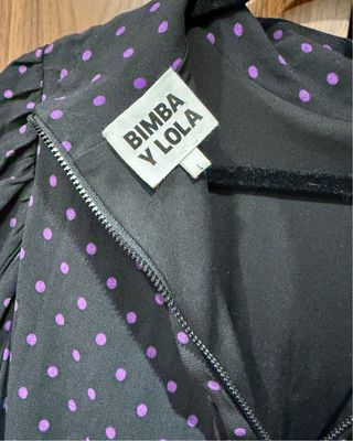 Vestido Bimba y Lola midi lunares