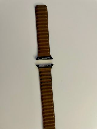 Correa Apple Leather Link Medianoche 41mm M/L
