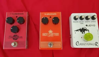 Pedales TC Electronic y Joyo