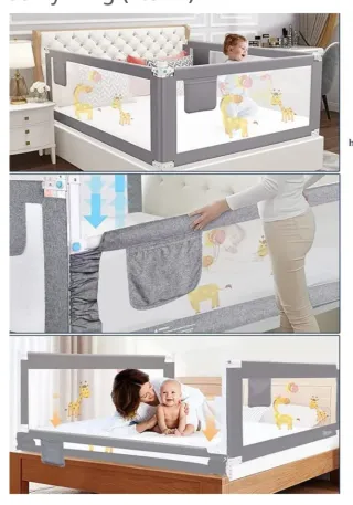 Barrera de seguridad para cama 2m