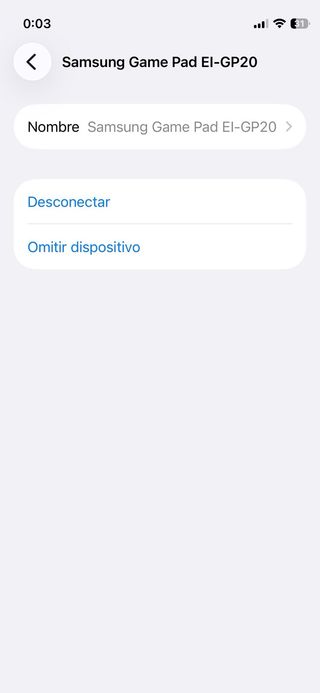 Mando movil Samsung Gamepad EI-GP20 Bluetooth