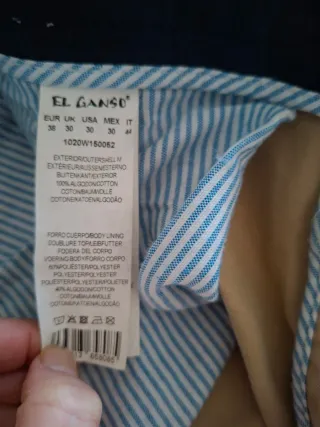 Pantalón El Ganso Talla 38 Beige