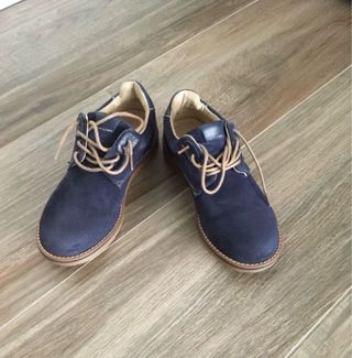 Zapatos niño azul