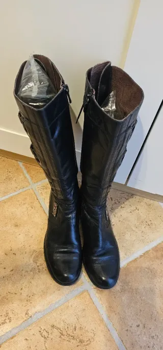 Stivali Nero Giardini Donna Neri in pelle