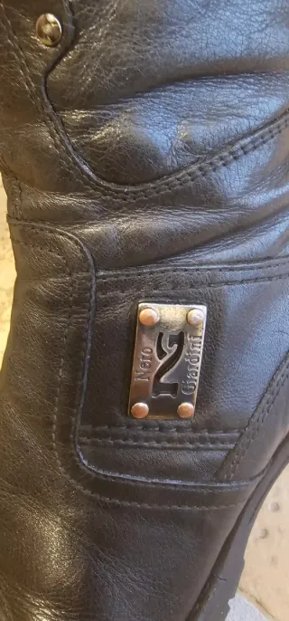 Stivali Nero Giardini Donna Neri in pelle