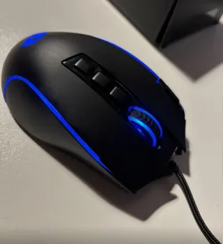 Ratón Gaming Redragon Predator RGB Negro